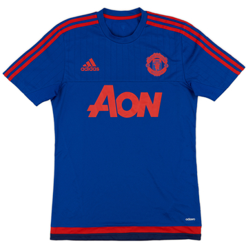 2015-16 Manchester United adizero Training Shirt - 10/10 - (S)