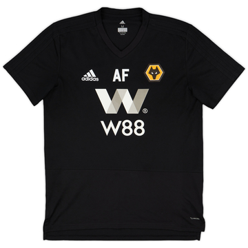 2018-19 Wolves adidas Staff Issue Training Shirt 'AF' - 9/10 - (M)
