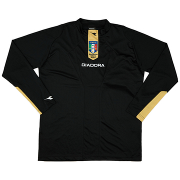 2007-09 Italy Diadora Referee L/S Shirt - 8/10 - (M)