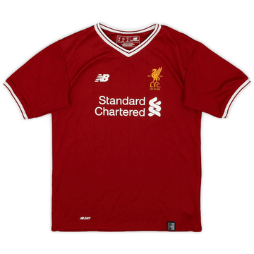 2017-18 Liverpool 125 Years Home Shirt - 8/10 - (6-7 Years)