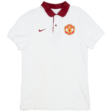 2013-14 Manchester United Nike Polo Shirt - 7/10 - (S)