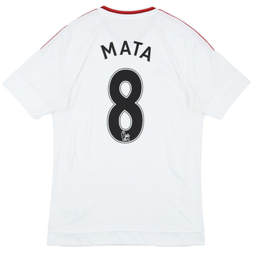 2015-16 Manchester United Away Shirt Mata #8 - 9/10 - (S)