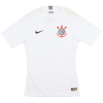2018 Corinthians Authentic Home Shirt - 9/10 - (S)