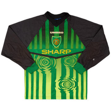 1997-98 Manchester United GK Shirt - 7/10 - (L.Boys)