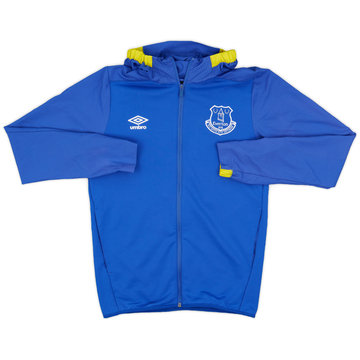 2016-17 Everton Umbro Hooded Track Jacket - 9/10 - (S)