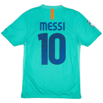 2010-11 Barcelona Away Shirt Messi #10 - 6/10 - (S)