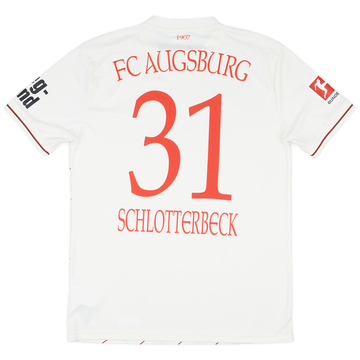 2024-25 Augsburg Match Issue Home Shirt Schlotterbeck #31