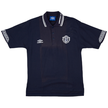 1996-97 Manchester United Umbro Polo Shirt - 5/10 - (M)