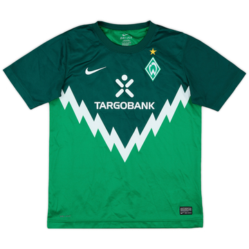 2010-11 Werder Bremen Home Shirt - 9/10 - (L.Boys)