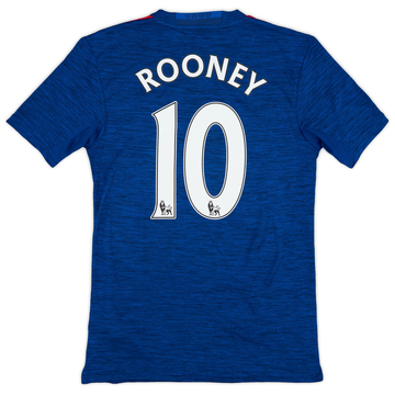 2016-17 Manchester United Away Shirt Rooney #10 - 8/10 - (XS)