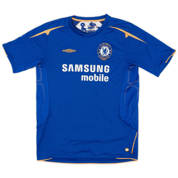 2005-06 Chelsea Centenary Home Shirt - 8/10 - (XL.Boys)
