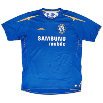 2005-06 Chelsea Centenary Home Shirt - 8/10 - (XL.Boys)
