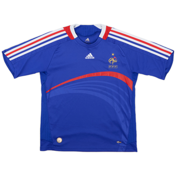2007-08 France Home Shirt - 7/10 - (M.Boys)