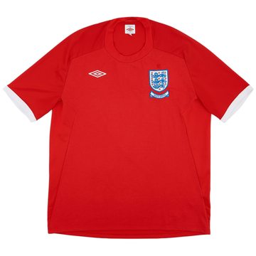 2010-11 England 'South Africa' Away Shirt - 8/10 - (XXL)