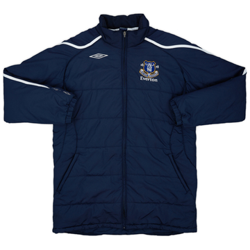 2008-09 Everton Umbro Padded Bench Coat - 7/10 - (L)