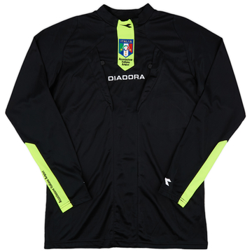 2009-10 Italy Diadora Referee L/S Shirt - 9/10 - (M)