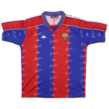 1992-95 Barcelona Home Shirt - 6/10 - (L)