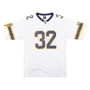 1990s West Virginia Mountaineers #32 Starter Jersey (Away) M