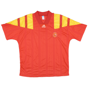 1992-94 Spain Home Shirt - 9/10 - (XL)