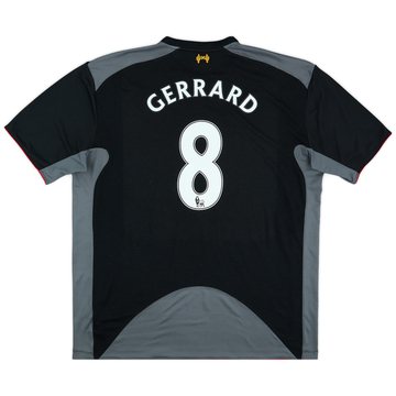 2012-13 Liverpool Away Shirt Gerrard #8 - 6/10 - (3XL)