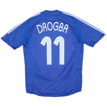 2006-08 Chelsea Home Shirt Drogba #11 - 6/10 - (M)