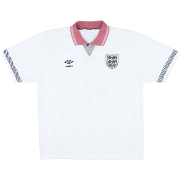 1990-92 England Home Shirt #4 - 5/10 - (L)