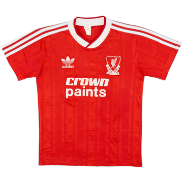 1987-88 Liverpool Home Shirt - 7/10 - (Y)