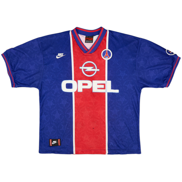 1995-96 Paris Saint-Germain 'Cup Winners' Cup' Home Shirt - 6/10 - (XL)
