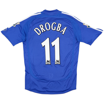 2006-08 Chelsea Home Shirt Drogba #11 - 7/10 - (S)