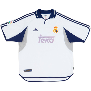 2000-01 Real Madrid Home Shirt - 5/10 - (XL)