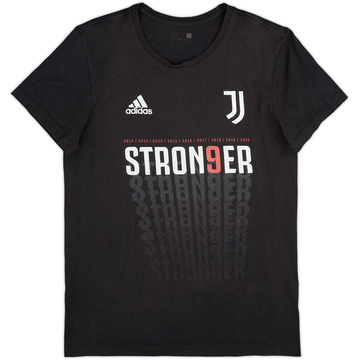 2020-21 Juventus adidas Cotton Tee - 5/10 - (Women's L)
