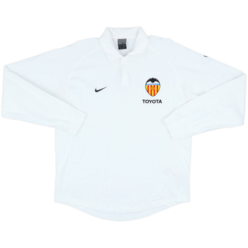 2005-06 Valencia Nike Polo L/S Shirt - 8/10 - (M)