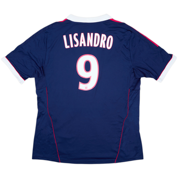 2011-12 Lyon Away Shirt Lisandro #9 - 6/10 - (XXL)