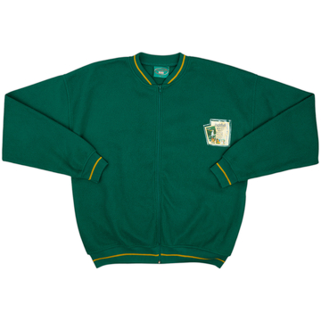 1990s Baseball Coconut Joe Fleece Bomber Jacket - 8/10 - (L)