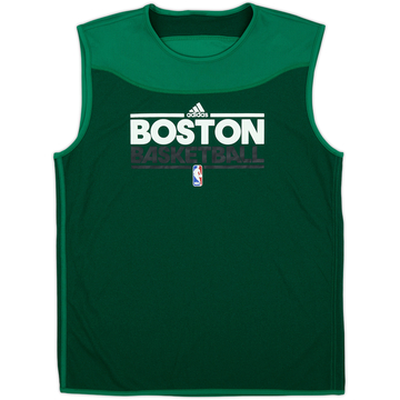 2013-14 Boston Celtics adidas Reversible Training Jersey - 9/10 - (M)