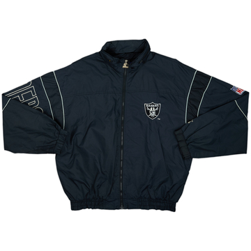 1995-99 Oakland Raiders Starter Full-Zip Rain Jacket - 8/10 - (XL)
