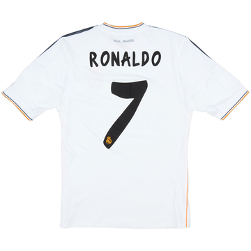 2013-14 Real Madrid Home Shirt Ronaldo #7 - 6/10 - (S)