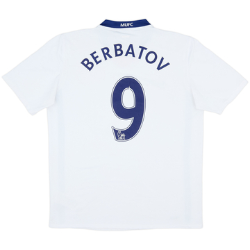 2008-10 Manchester United Away Shirt Berbatov #9 - 6/10 - (M)