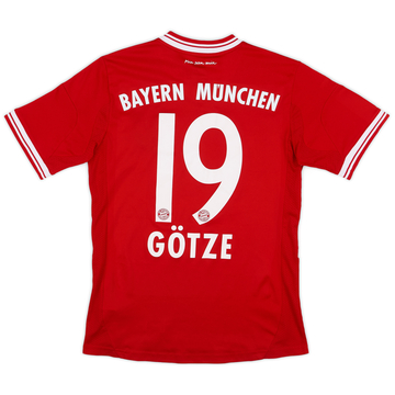 2013-14 Bayern Munich Home Shirt Gotze #19 - 5/10 - (L.Boys)