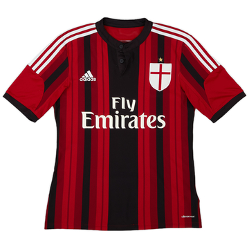 2014-15 AC Milan Home Shirt - 6/10 - (S)