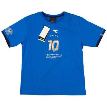 2006 Italy Diadora Francesco Totti Leisure Tee (L.Boys)