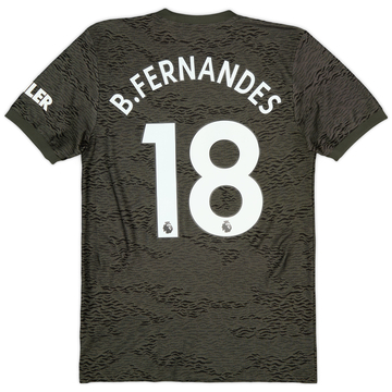 2020-21 Manchester United Away Shirt B.Fernandes #18 - 8/10 - (S)