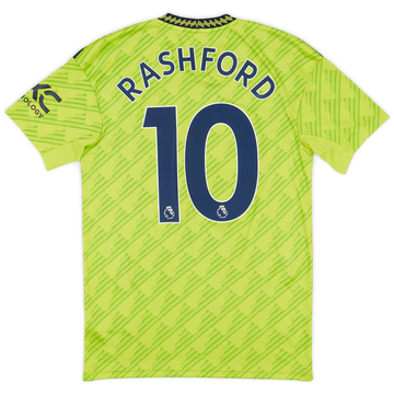 2022-23 Manchester United Third Shirt Rashford #10 - 7/10 - (S)