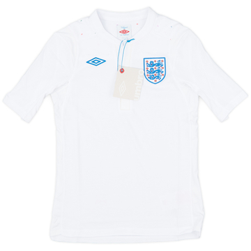 2010-11 England Home Shirt (M.Boys)