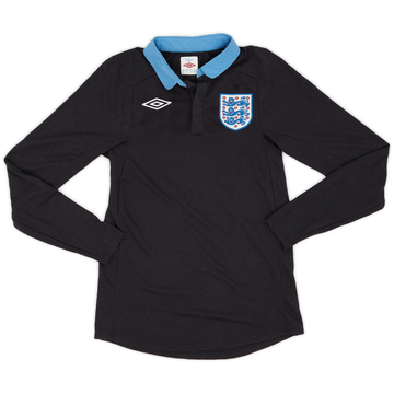 2011-12 England Away L/S Shirt - 9/10 - (XS)