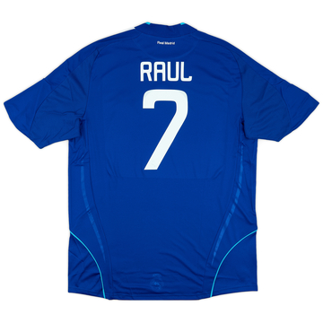 2008-09 Real Madrid Away Shirt Raul #9 (XL)