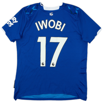 2019-20 Everton Home Shirt Iwobi #17 - 8/10 - (7-8 Years)