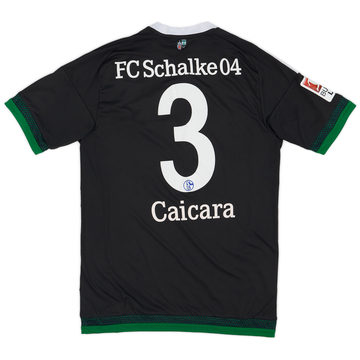 2015-17 Schalke Third Shirt Caicara #3 - 6/10 - (S)