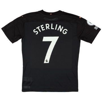 2020-21 Manchester City Match Issue Away Shirt Sterling #7