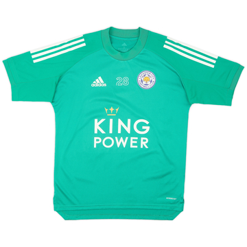 2020-21 Leicester Player Issue adidas Training Shirt #28 - 9/10 - (S)
